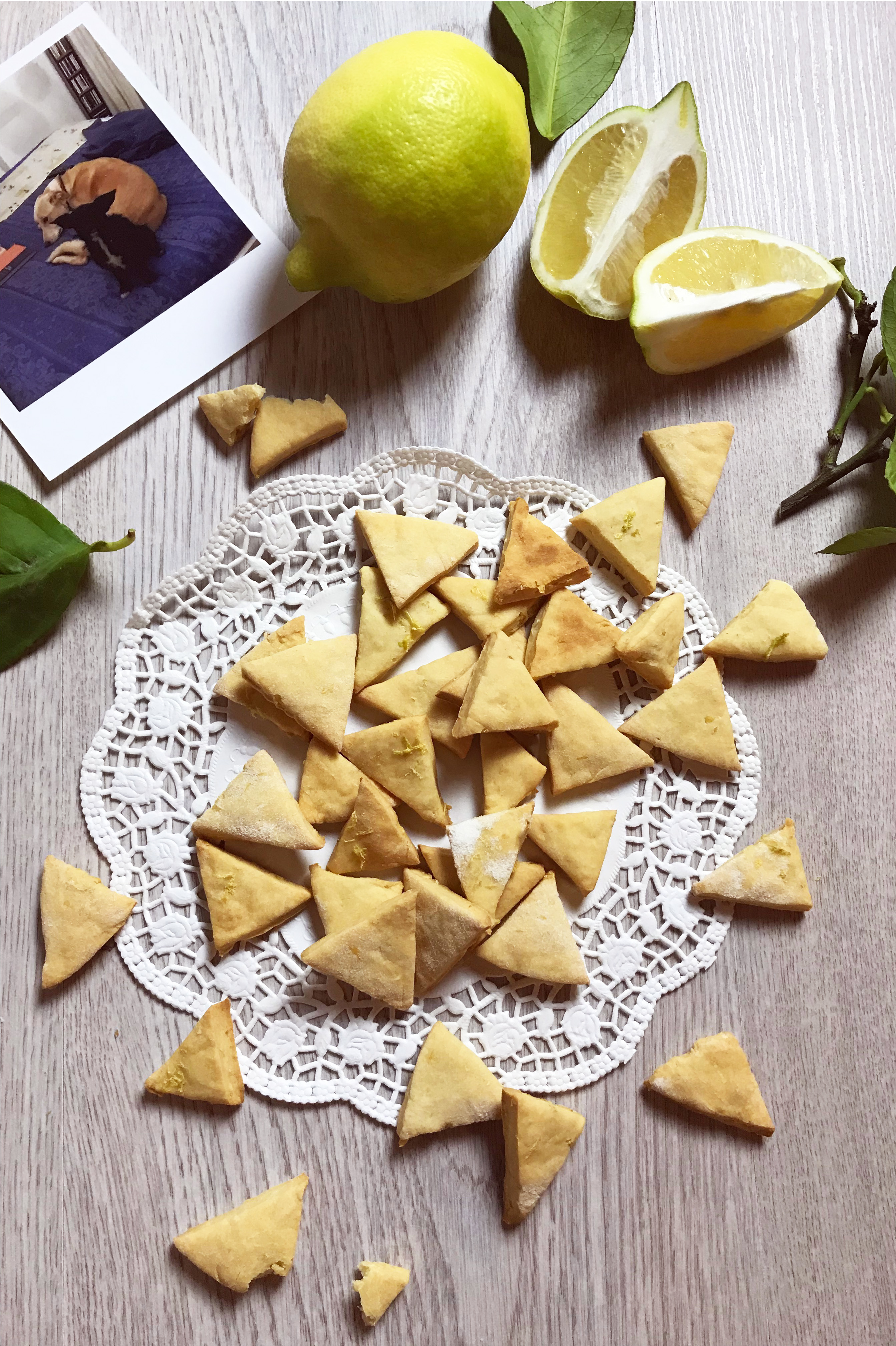 Biscotti ricotta e limone